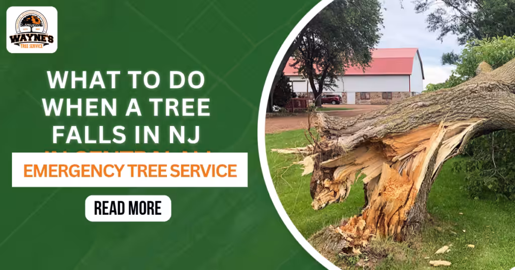 Emergency Tree Service: What to Do When a Tree Falls on Your Property in NJ