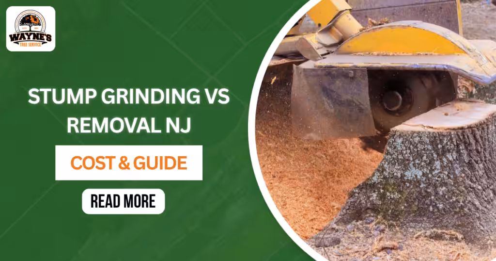 Stump Grinding vs. Stump Removal: Which Is Right for Your NJ Property?